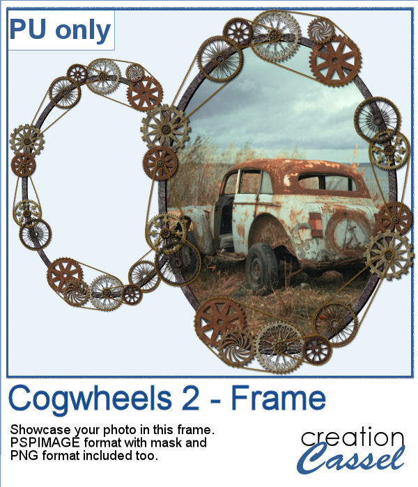 Cogwheels frame