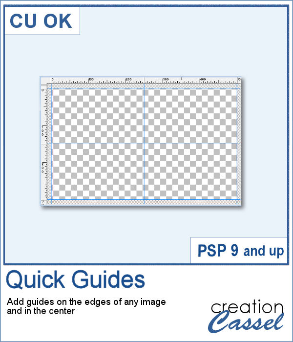 Quick guides for PaintShop Pro