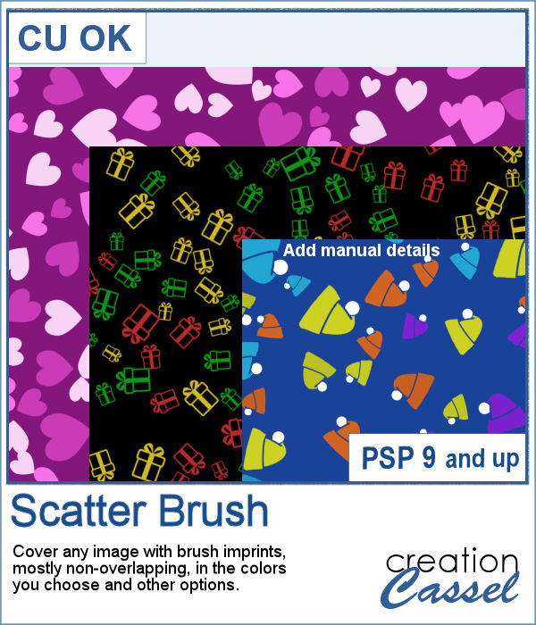 Scatter Brush script for PaintShop Pro