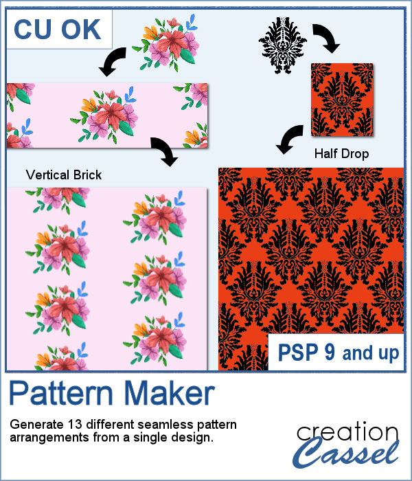 New script – Pattern Maker | Creation Cassel