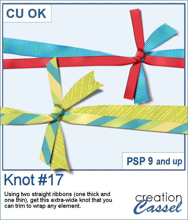 New script – Double ribbon knot | Creation Cassel