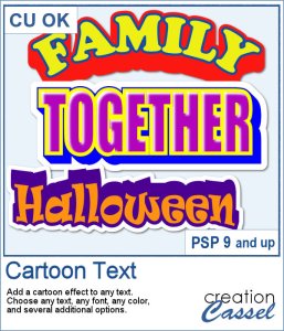 Cartoon Text - PSP Script