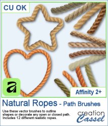 Natural Ropes - AFFINITY Path Brushes