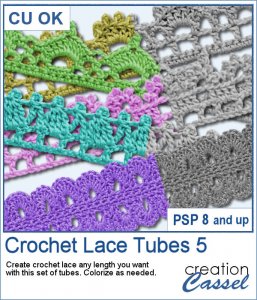 Crochet Lace Edge 5 - PSP Tubes