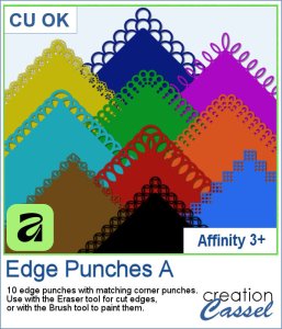 Edge Punches - A - AFFINITY Brushes