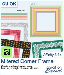 Mitered Corner Frame - Affinity Script