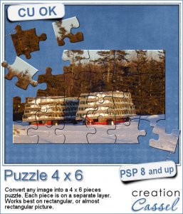 Puzzle 4x6 - PSP script