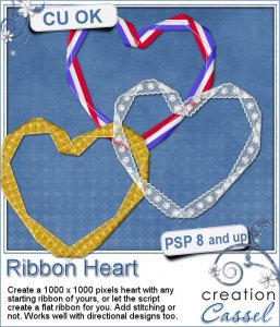 Coeur en ruban - Script PSP