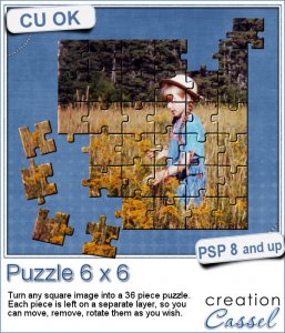 Puzzle 6x6 - PSP Script