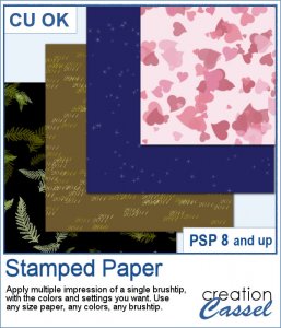 Papier Tamponné - Script PSP