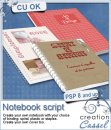 Notebook - PSP script