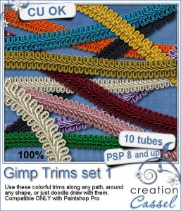 Gimp Trims 1 - PSP tubes