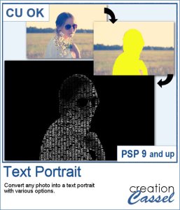 Text Portrait - PSP Script