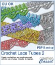Crochet Lace Edge 2 - PSP Tubes