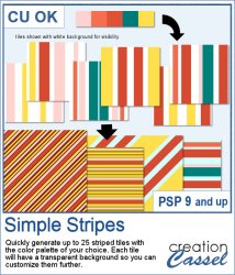 Simple Stripes - PSP Script