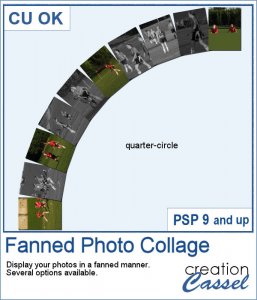 Fanned Photo Collage - PSP Script