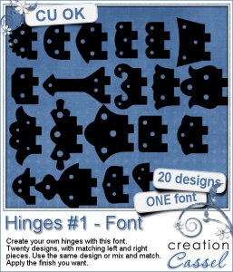 Hinges #1 - Font