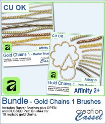 Gold Chains 1 - Bundle - AFFINITY