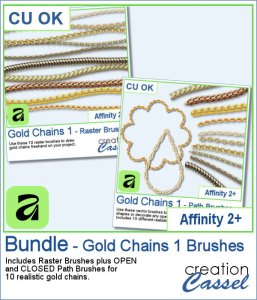 Gold Chains 1 - Bundle - AFFINITY