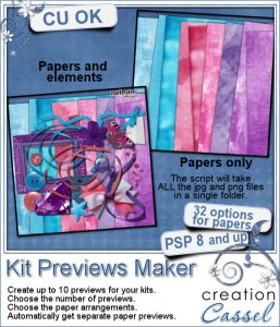 Createur de Previews pour kit - Script PSP