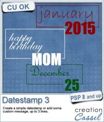 Datestamp #3 - PSP Script