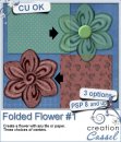 Folded flower #1 - PSP script