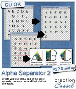 Alpha Sheet Separator 2 - PSP Script