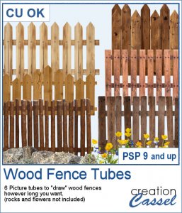 Wood Fence - PSP Picture Tubes