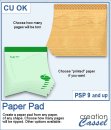 Paper Pad - PSP Script