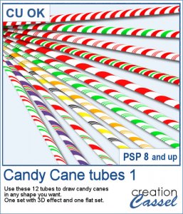 Candy Cane tubes 1 - PSP Tubes