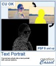 Text Portrait - PSP Script