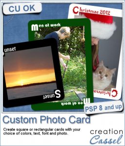 Custom Photo Card - PSP Script