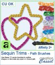 Sequin Trims - AFFINITY Path Brushes