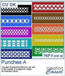 Punches A - PSP Brushes