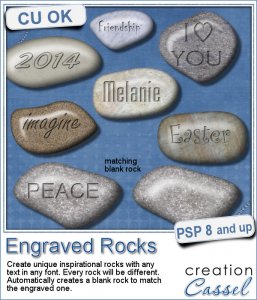 Engraved Rocks - PSP Script