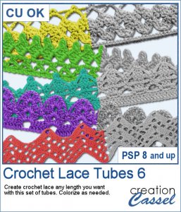 Crochet Lace Edge 6 - PSP Tubes