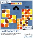 Leaf Pattern 1 - PSP Script