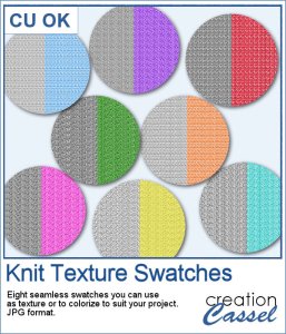 Knit swatches set #1