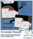 Template resizer - PSP script