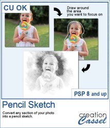 Pencil Sketch - PSP Script