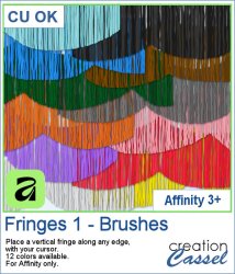 Franges 1 - Pinceaux AFFINITY