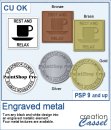 Engraved Metal - PSP Script