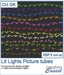 Lit Lights - PSP Picture tubes