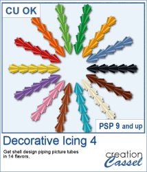 Decorative Icing 4 - PSP Picture Tubes