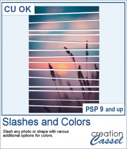 Coupes et couleurs - Script PSP