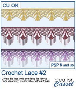 Crochet lace #2 - PSP script