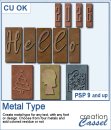 Metal Type - PSP Script Metal Type - PSP Script