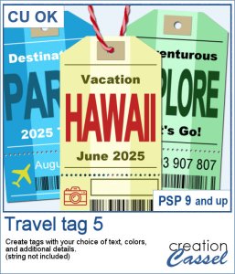 Travel Tag 5 - PSP Script