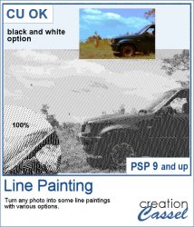Peinture de lignes - Script PSP