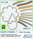Gold Chains 1 - AFFINITY Path Brushes